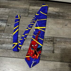 Vintage RM-STYLE 1996 Spider-Man Comic Amazing Fantasy Neck Tie 100% Silk